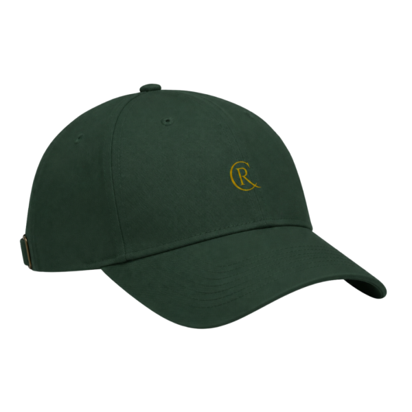 The Risteard Monogram Bottle Green 5-Panel Cap